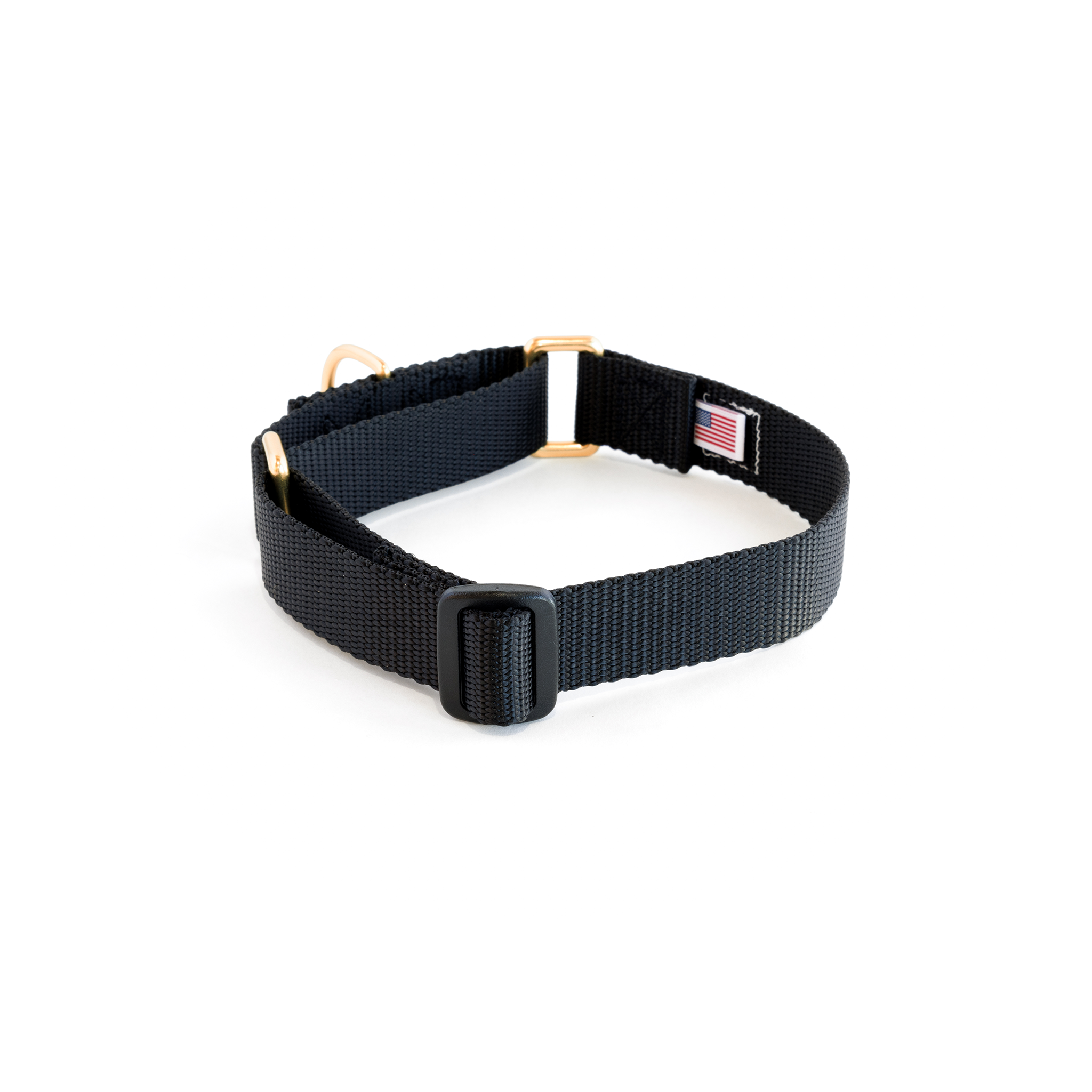 Martingale Collar: Black & Black