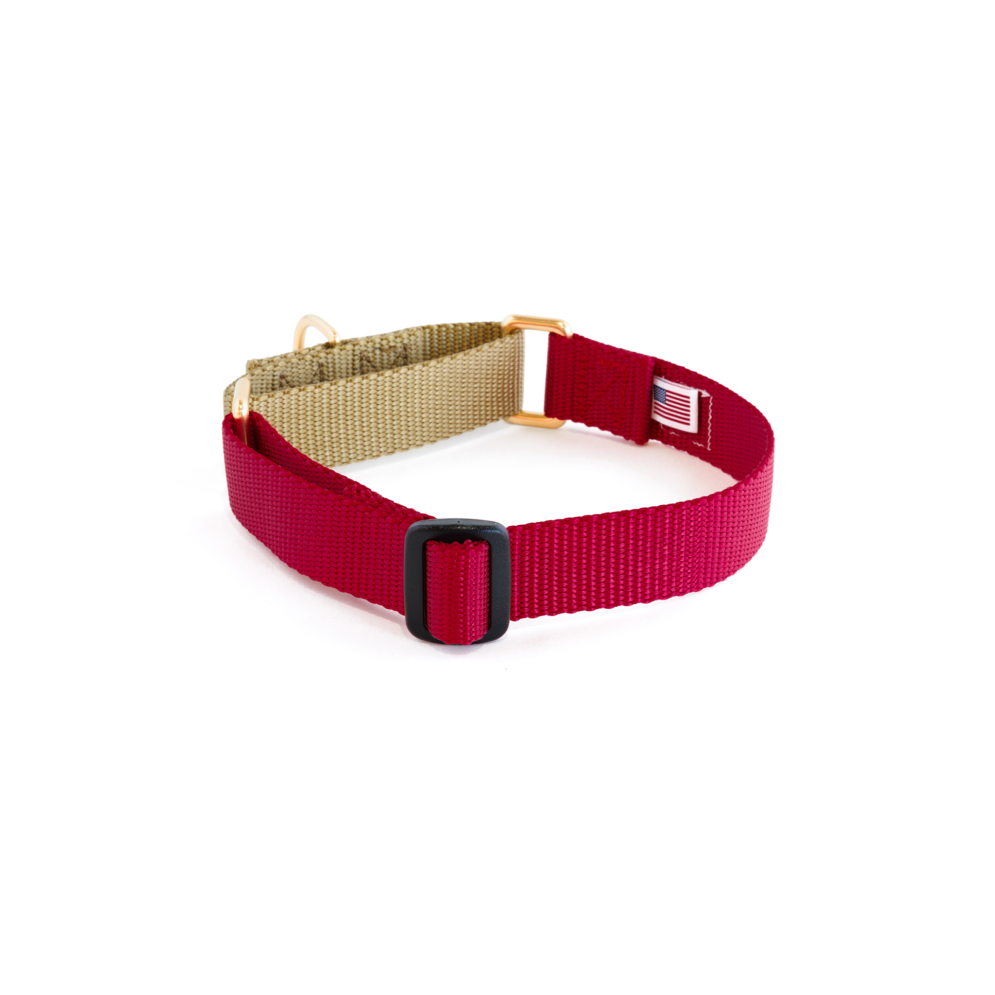 Martingale Collar: Merlot & Gold