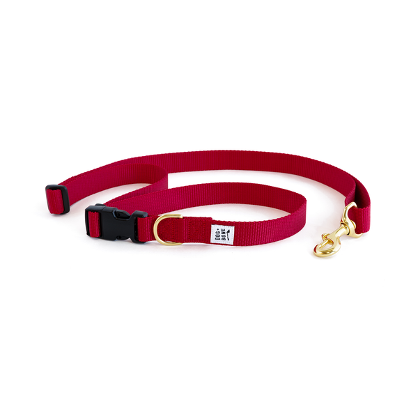 Adjustable Leash: Merlot